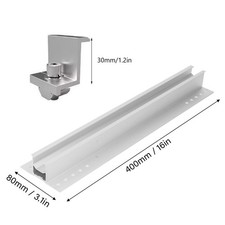 Aluminum Alloy Solar Panel Mounting Bracket Set Firmly Fixing PV Stand Rack