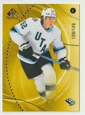 2025-26 UPPER DECK SP GAME USED GOLD LOGAN COOLEY 109/149 UTAH MAMMOTH #191