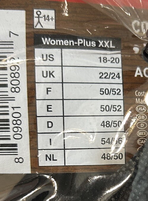 Amscan Treasure Vixen Costume Kit Adult Pirate Costume Plus XXL (1820