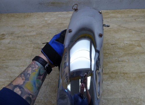 1974 Kawasaki S3 400 KH400 K156. front fender - Picture 8 of 8