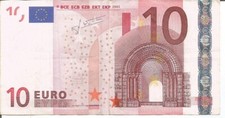 GERMANY 10 EURO NOTE 2002 (JEAN-CLAUDE TRICHET) - 1st SERIES