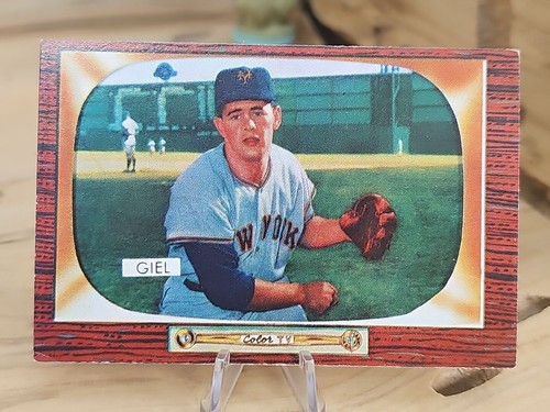 1955 Bowman #125 Paul Giel RC VG/EX New York P685 - 第 1/11 張圖片