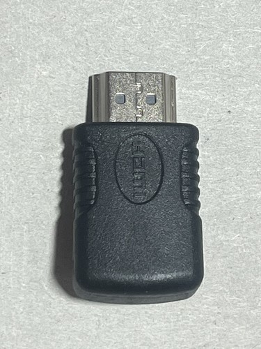 Adaptador V7 HDMI macho a hembra ángulo recto 90 grados en forma de L cable conector UP - Imagen 2 de 4