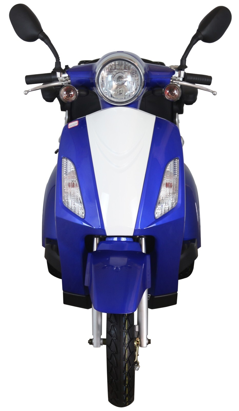 Three Wheeled ZT500 Blue 900W Electric Mobility Scooter LED Display