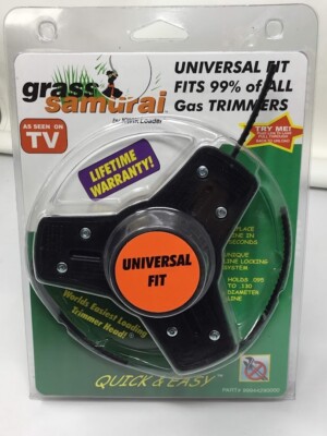 Kwik Loader Grass Samurai Quick&Easy Universal Trimmer Head Fits 99% of Trimmers
