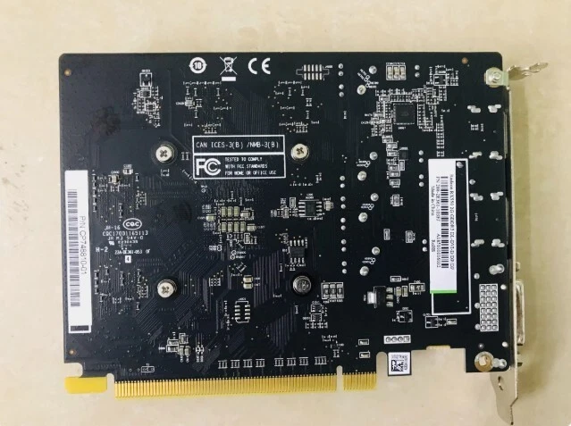 Fujitsu RX550 2G  GDDR5 dual DP interface 4K power-free interface Graphics card - Image 2 of 4