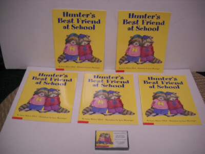Scholastic Hunter's Best Friend At School 5 Paperback Listening Center W/ Tape 