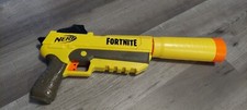 Nerf FORNITE Elite Sp-L Pistol Dart Blaster /w Silencer TESTED/WORKS  