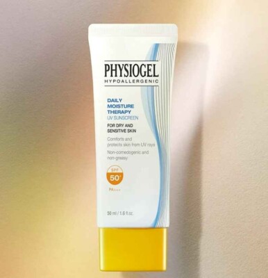 PHYSIOGEL Daily Moisture Theraphy UV Sunscreen  50ml SPF50+/PA+++, KBeauty