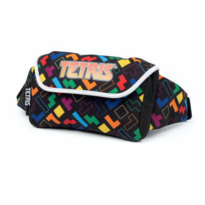 TETRIS Bauchtasche Fanny Bag Gürtel Tasche BUNTE KLÖTZE colored game