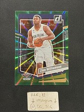 Zion Williamson - 2023-24 Panini Donruss Basketball - Green Laser - #122 - M/NM
