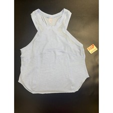 FP Movement by Free People Silver Lining Tempo Tank Oxford Blue Size Medium