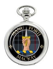 Mackay Scottish Clan Pocket Watch