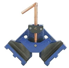 FLKQC Heavy Duty Cast Iron Welders Angle Clamp Two Axis Welding Clamp Right A...