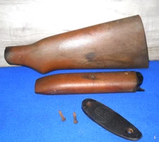 H&R TOPPER 88 NEF PARDNER 20GA WOOD STOCK & FOREND SET #CL5535