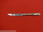 Sculptured Rose by Towle Sterling Silver Steak Knife HHWS  Custom Made 8 1/2"