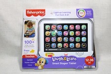 Fisher Price Laugh  Learn Smart Stages Tablet Gray 12-36 Months