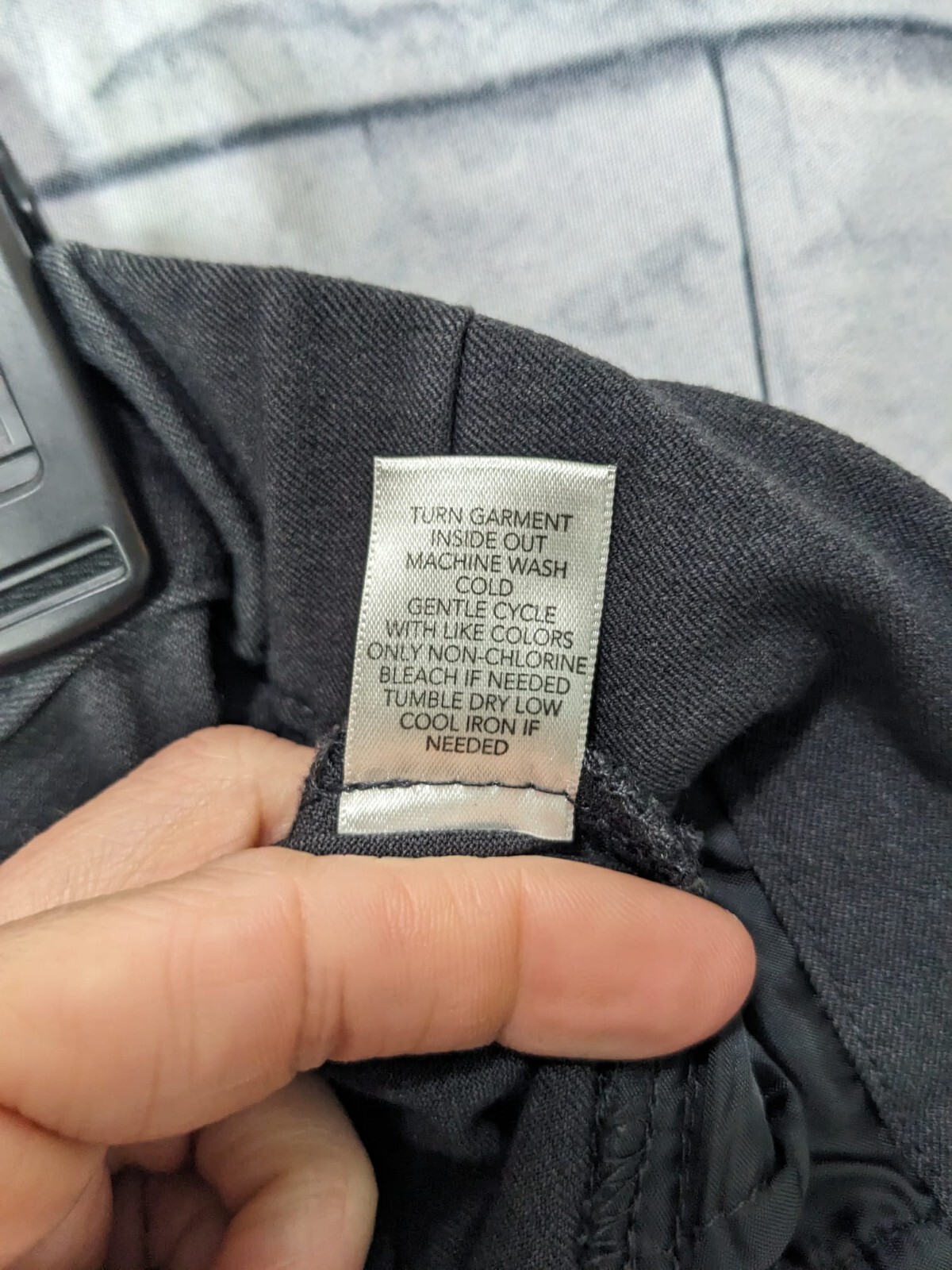 Christopher And Banks Women's Solid Gray Dress Pa… - image 8