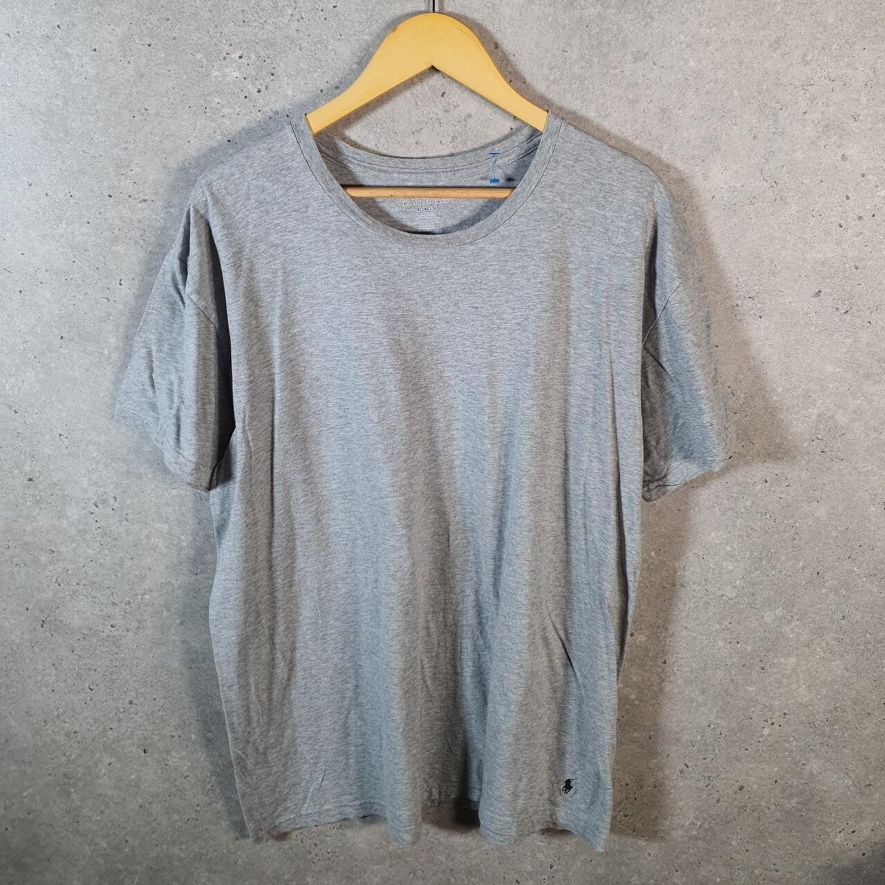 Polo Ralph Lauren vintage uomo XL grigia ricamata pony vestibilità classica