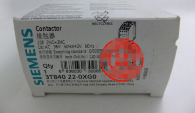 1PCS Siemens 3TB4022-0XG0 3TB40220XG0 Contactor AC36V -New Ship *UP