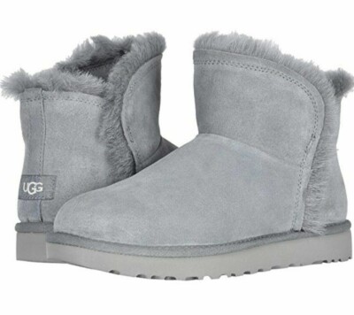 UGG Classic Short ブーツ グレー 7 UGG Women's Classic Short Woven Suede Boot Sz 7 1010551 Grey Gray