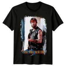 Lone Wolf McQuade (1983) Movie Poster Inspired T-Shirt Retro 80s Tee