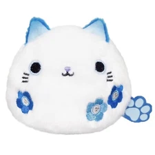San Ei Boeki Neko Dango Nemophila (Blue Flower) Cat Dango