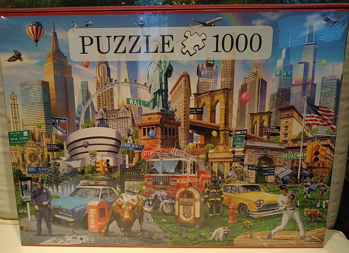 Jigsaw Puzzle 1000 Pieces (Aldi) Sealed Brand New - New York