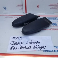 2002-2007 Jeep Liberty PAIR LIFTGATE GLASS HINGES REAR WINDOW HINGE SET LATCH