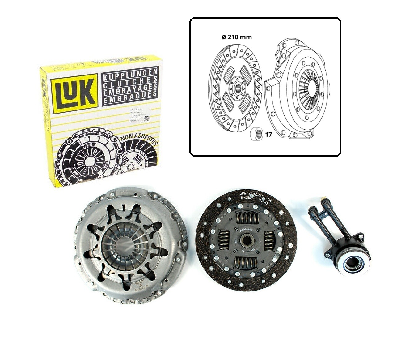 Résoudre les Patinages sur Ford Fiesta V avec le Kit Embrayage Luk 621304133 et Butée