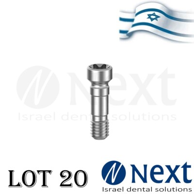 Lot x 20 Dental Titanium Screw abutment Fit Straumann BLX compatible