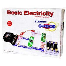 Snap Circuits Basic Electricity Project Kit Electronics Experiment STEM SCP10
