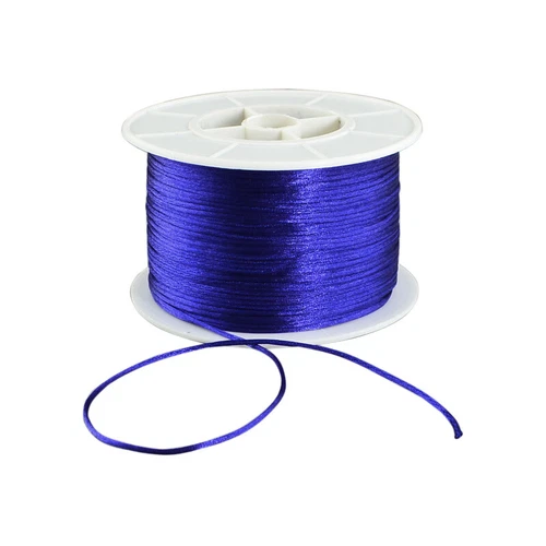 1-3-5-10m Chinese Macrame Knot Making Nylon Cord Thread Soft Satin Round 1mm dia - Picture 14 of 39