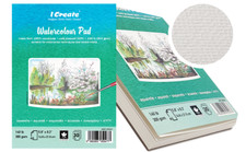 I Create A5 Watercolour Pad 300 GSM, Cold Pressed (NOT) 30 Sheets 