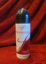 New SENSATIONS Edible Warming Massage Oil in Wintergreen ~by Slumber Parties