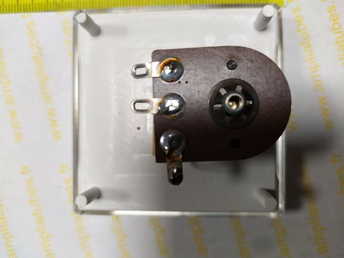 Galvanometer 6 Volt Amper Lyon 60x60 mm (DepG12h5) - Bild 4 von 4