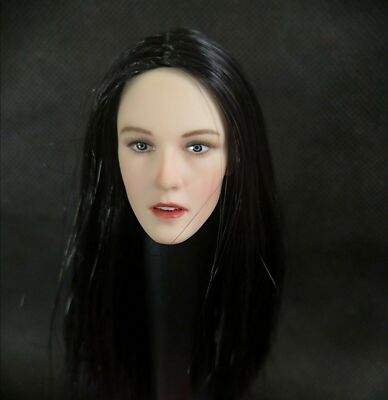 1/6 Kristen Jaymes Stewart Head Carving Phicen Female Beauty Girl Head Pale Face