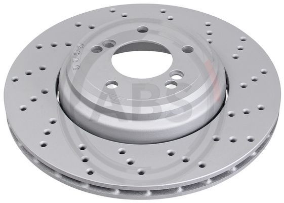 2X Bremsscheibe Hinten Rechts A.B.S. 18027 FüR BMW-image