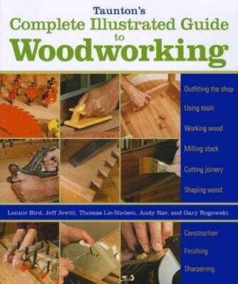 Taunton's Complete Illustrated Guide to Woodworking: Finishing/Sharpening - GOOD