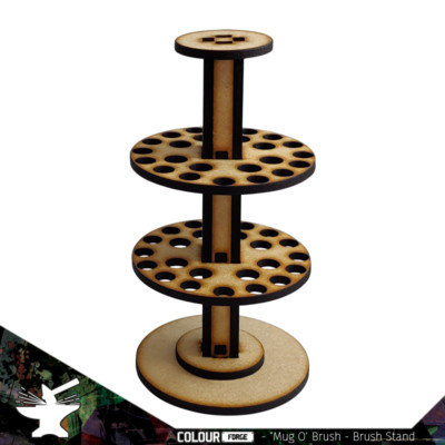The Colour Forge - Mug o' Brush - Paint Brush Stand - Anyone seen my spare mug?