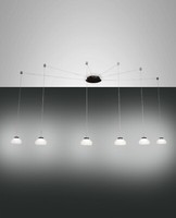 Fabas Luce Led Pendel Leuchte HäNge Lampe Arabella 6 Flg 3547-46-102 Dimmbar