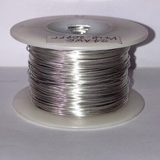 24 AWG Solid Tinned Copper Bus Wire  1/4 lb 204 ft spool