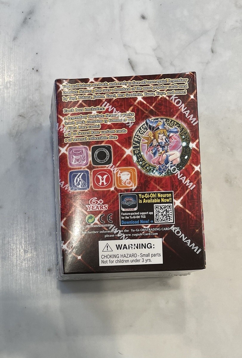 YuGiOh Legendary Duelists Season 3 Booster Box English 1st Edition New  Sealed | eBay