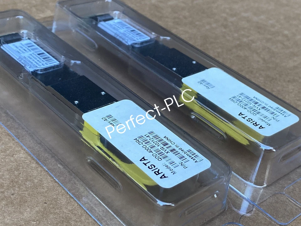 1 pieza ARISTA QDD-400G-DR4 500m sobre fibra monomodo paralelo (SMF) Nuevo Foto 2 de 2