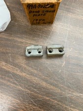 1940 Ford Door Striker Plates Pair New 323