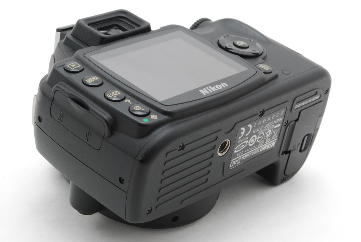 極美品 Nikon D40 AF-S 18-15mm #M004 Amazon.com : Nikon D40 6.1MP Digital SLR Camera Kit with 18