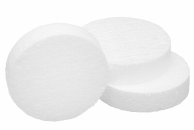 Styropor Rondelle Weiß CLICK 100-1000 stk WLG 036 Tellerdübel Dämmung WDVS Ø67mm