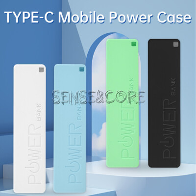 18650 Power Bank Battery Charger Case/Portable USB Power Bank Kit DIY Box Type-C