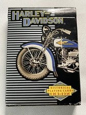 HARLEY-DAVIDSON HISTORICAL PLAYING CARDS 1903-1950 NEW SEALED