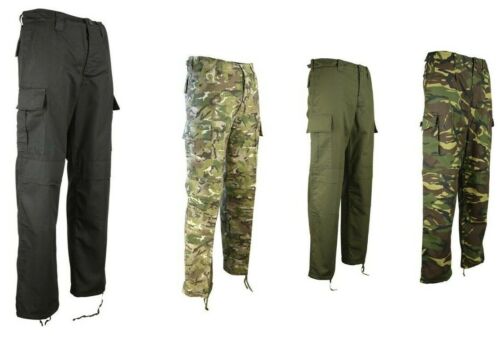 Kombat M65 BDU Camo Trousers Ripstop Army Combat Tactical Paintball Camouflage - 第 1/6 張圖片